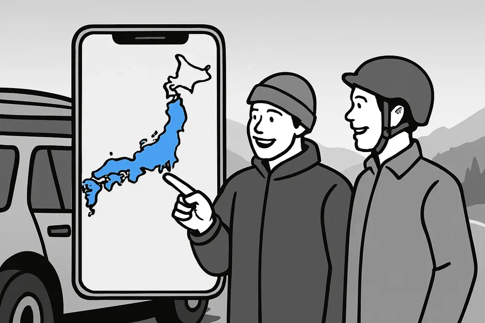 どこが降った？がわかる